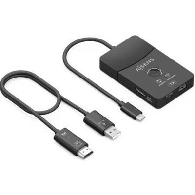 HDMI-Kabel Aisens ASWL-H2KDC30M05-BK Zwart
