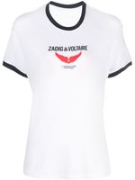 Zadig&Voltaire t-shirt Zoe Wings Liberté - Blanc - thumbnail