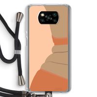 Bikini: Xiaomi Poco X3 Pro Transparant Hoesje met koord