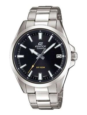 CASIO EDIFICE Roestvrijstalen Horloge - Grijs - Quartz - Mineraalglas - Analoog