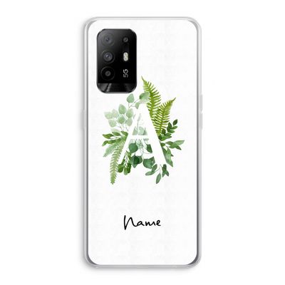 Green Brush: Oppo A95 5G Transparant Hoesje