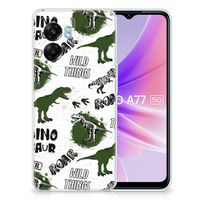 TPU Hoesje voor OPPO A77 | A57 5G Dinosaurus - thumbnail