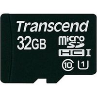 Transcend 32GB microSDHC Class 10 UHS-I flashgeheugen MLC Klasse 10 - thumbnail