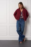 Studio Anneloes Josephine Structure Jacket 13206 Jackets 3002 Bordeaux