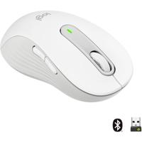 Logitech Signature M650 L LEFT Muis Radiografisch, Bluetooth Maat: L Optisch Wit 5 Toetsen 4000 dpi