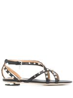 DSQUARED2 sandales à détails cloutés - Noir