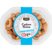 Jumbo Ongezouten Cashewnoten 130g