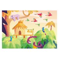 Ravensburger - puzzle - jungle avontuur 2x24 stuks