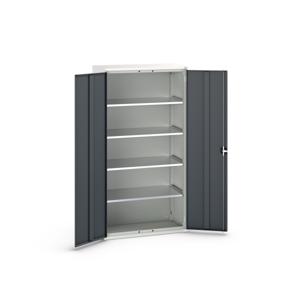 Bott Verso Systeemkast | 1050x550x2000mm | 4 Legborden | 2 Deuren | RAL 7016 - 16926267.19