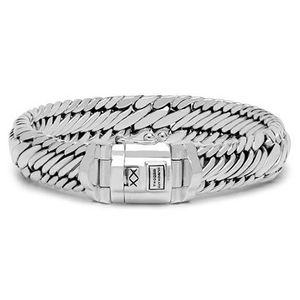 Buddha to Buddha J262 Armband Edwin-Ben Small zilver 7 mm