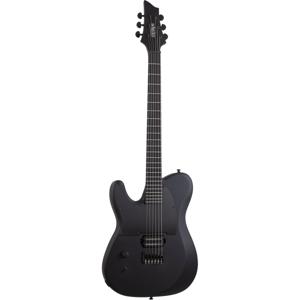 Schecter PT Black Ops LH elektrische gitaar Satin Black Open Pore (linkshandig)