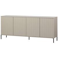 WOOOD New Gravure Dressoir - Grenen - Dust - 85x200x44