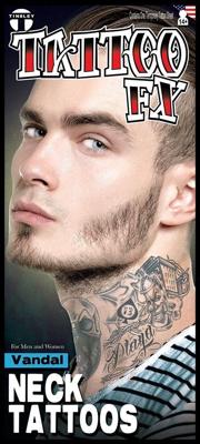 Neck tattoo Vandal