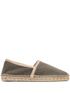 Castañer espadrilles à semelle en raphia - Marron