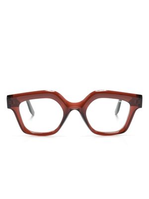 Lapima lunettes de vue Carla à monture carrée - Rouge
