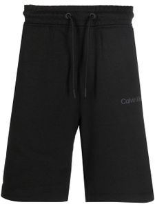 Calvin Klein Jeans short à lien de resserrage - Noir