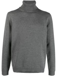 Roberto Collina pull en laine à col roulé - Gris