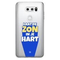 Laat de zon in je hart: LG V30 Transparant Hoesje