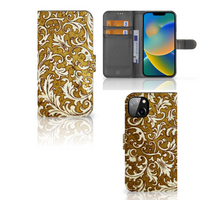 Wallet Case iPhone 14 Plus Barok Goud - thumbnail