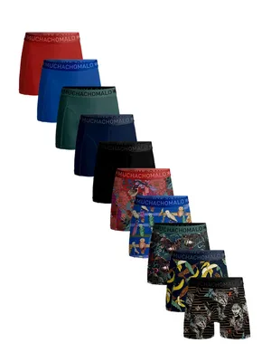 Muchachomalo 10-Pack Heren Boxershort - Remix - Multipack heren onderbroeken