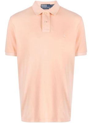Polo Ralph Lauren polo en coton à motif Polo Pony - Orange