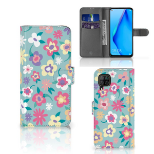 Huawei P40 Lite Hoesje Flower Power