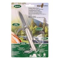RVS hobby zakmes - 5-delig - 9 cm - RVS - hobby zakmes - multifunctioneel