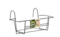 Green basics balkonrek 50 cm antraciet - Elho Green basics balkonrek 50 cm antraciet - Elho