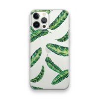 Lange bladeren: iPhone 12 Pro Max Transparant Hoesje Lange bladeren: iPhone 12 Pro Max Transparant Hoesje