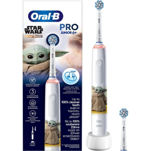 Oral-B PRO 14876674 elektrische tandenborstel Kind Roterende tandenborstel Meerkleurig, Wit