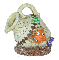 Superfish Deco Jar Nemo - Decoratieve Aquarium Ornament, Geschikt voor Zoet- & Zoutwater