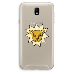 Kleine leeuw: Samsung Galaxy J7 (2017) Transparant Hoesje