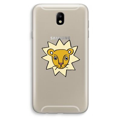 Kleine leeuw: Samsung Galaxy J7 (2017) Transparant Hoesje