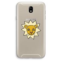 Kleine leeuw: Samsung Galaxy J7 (2017) Transparant Hoesje
