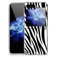 Samsung Galaxy Z Flip 5 | TPU Hoesje | Zebra Samsung Galaxy Z Flip 5 | TPU Hoesje | Zebra