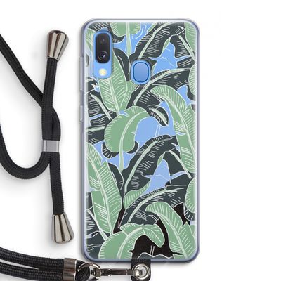 This Sh*t Is Bananas: Samsung Galaxy A40 Transparant Hoesje met koord