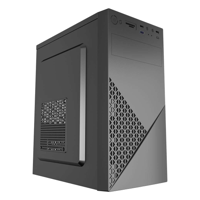 Gembird CCC-FC-K170 Kantoorcomputerbehuizing Fornax K170, mATX, zwart