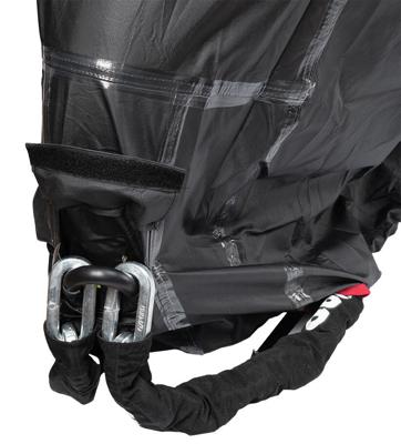 OXFORD "rainex" vouwgarage met topcase verlenging