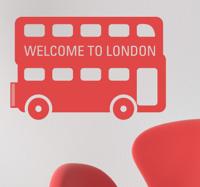 Welkom tot Londen Muursticker