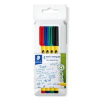 Markeerstiften Staedtler Geel 4 Onderdelen