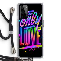 Only Love: OnePlus 9 Pro Transparant Hoesje met koord Only Love: OnePlus 9 Pro Transparant Hoesje met koord