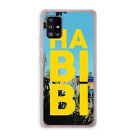 Habibi Majorelle : Samsung Galaxy A51 5G Transparant Hoesje