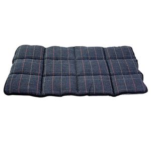 Hondenkussen Tartan blauw 55x85 cm