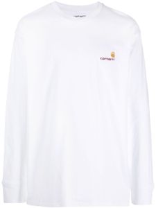 Carhartt WIP pull American Script - Blanc