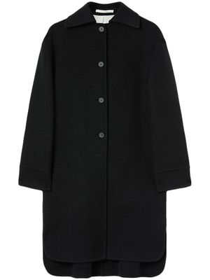 Jil Sander manteau à simple boutonnage - Noir