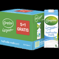 Campina Langlekker Halfvolle Melk 5 + 1L bij Jumbo