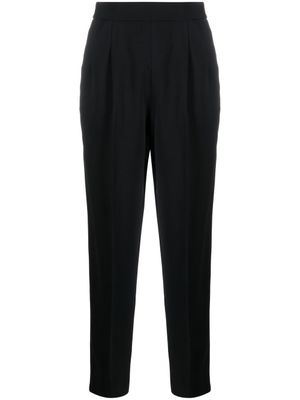 JOSEPH pantalon de tailleur à taille haute - Noir