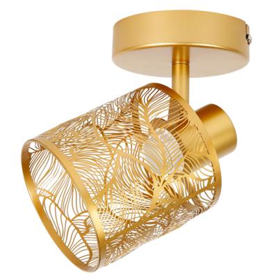 Ostaria Plafond lamp Calathea - goud - metaal - bewerkt - E27 - interieur decoratie - binnen