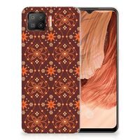 OPPO A73 4G TPU bumper Batik Brown