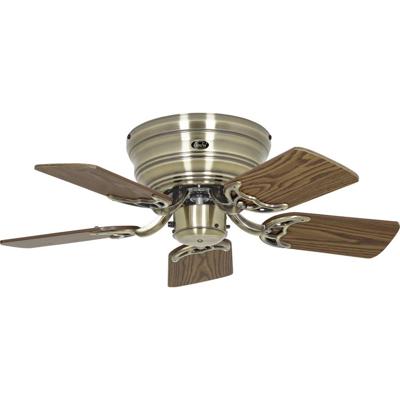 CasaFan FLAT 75-III MA-AH/AE Flügel Ahorn/Eiche Altholz Plafondventilator Antiek-messing Omkeerbare bladen, Met wintermodus